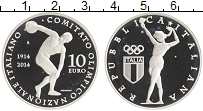 Продать Монеты Италия 10 евро 2014 Серебро