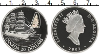 Продать Монеты Канада 20 долларов 2002 Серебро