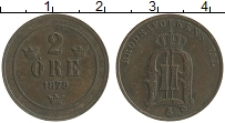 Продать Монеты Швеция 2 эре 1879 Бронза