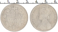 Продать Монеты Британская Индия 1 рупия 1876 Серебро