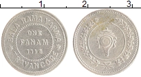 Продать Монеты Траванкор 1 фанам 1940 Серебро