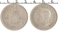 Продать Монеты ЮАР 2,5 шиллинга 1941 Серебро