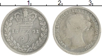 Продать Монеты Великобритания 3 пенса 1871 Серебро