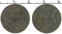 Продать Монеты Данциг 1 грош 1812 Медь