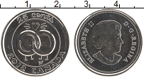 Продать Монеты Канада 25 центов 2012 Сталь