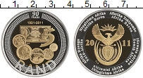 Продать Монеты ЮАР 5 ранд 2011 Серебро