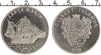 Продать Монеты Кирибати 1 доллар 2016 Медно-никель
