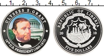 Продать Монеты Либерия 5 долларов 2010 Посеребрение