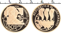 Продать Монеты Сан-Марино 50 евро 2004 Золото