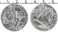 Продать Монеты Италия 5 евро 2012 Серебро