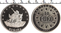 Продать Монеты Германия 10 евро 1997 Медно-никель