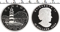 Продать Монеты Канада 20 долларов 2004 Серебро