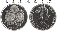 Продать Монеты Гибралтар 1 крона 1998 Медно-никель