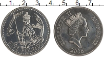 Продать Монеты Олдерни 5 фунтов 2006 Медно-никель