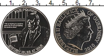 Продать Монеты Гернси 5 фунтов 2010 Медно-никель