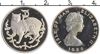 Продать Монеты Остров Мэн 1 пенни 1980 Серебро