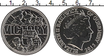 Продать Монеты Гернси 5 фунтов 2015 Медно-никель