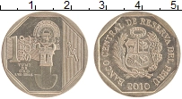 Продать Монеты Перу 1 соль 2010 Медно-никель
