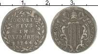 Продать Монеты Ватикан 1 гроссо 1744 Серебро
