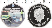 Продать Монеты Самоа 1/2 доллара 2020 Посеребрение