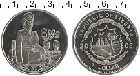 Продать Монеты Либерия 1 доллар 2006 Медно-никель