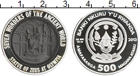 Продать Монеты Руанда 500 франков 2013 Серебро