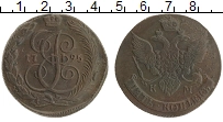 Продать Монеты 1762 – 1796 Екатерина II 5 копеек 1795 Медь