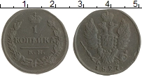 Продать Монеты 1825 – 1855 Николай I 1 копейка 1827 Медь
