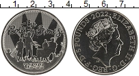 Продать Монеты Великобритания 5 фунтов 2022 Медно-никель