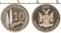 Продать Монеты Намибия 10 центов 2025 Медь