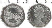 Продать Монеты Гибралтар 50 пенсов 2008 Медно-никель