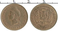 Продать Монеты Доминиканская республика 1 сентаво 1963 Бронза
