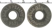 Продать Монеты Фиджи 1/2 пенни 1934 Медно-никель