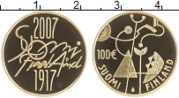 Продать Монеты Финляндия 100 евро 2007 Золото