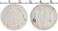 Продать Монеты Рейсс-Оберграйц 1/3 талера 1809 Серебро