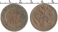 Продать Монеты 1730 – 1740 Анна Иоанновна 1 деньга 1734 Медь