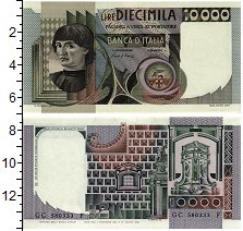 Продать Банкноты Италия 10000 лир 1982 