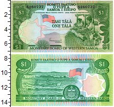 Продать Банкноты Самоа 1 тала 1980 