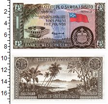 Продать Банкноты Самоа 5 фунтов 1963 