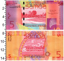 Продать Банкноты Самоа 5 тала 2008 