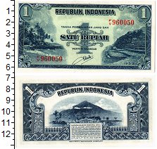 Продать Банкноты Индонезия 1 рупия 1953 
