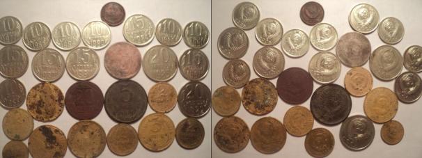 советские монеты