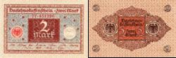 Германия Банкнота 2 марки 1920 год