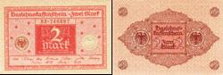 Германия Банкнота 2 марки 1920 год