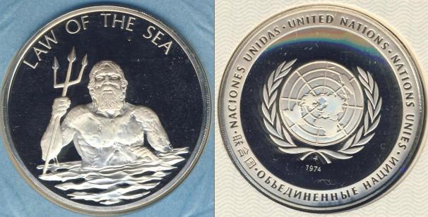 Настольная медаль ООН