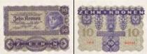 Аукцион: лот Австрия Австрия  10 крон 1922 г Бумага 1922