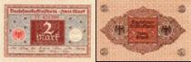 Аукцион: лот Германия Германия Банкнота 2 марки 1920 год Бумага 1920