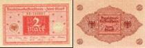 Аукцион: лот Германия Германия Банкнота 2 марки 1920 год Бумага 1920
