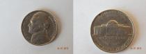 Аукцион: лот USA five cents Не указан 1957