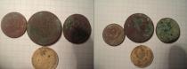 Аукцион: лот 1741 – 1762 Елизавета Петровна лот монет Медь разный